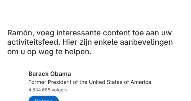 Wat moet ik met deze LinkedIn suggesties?