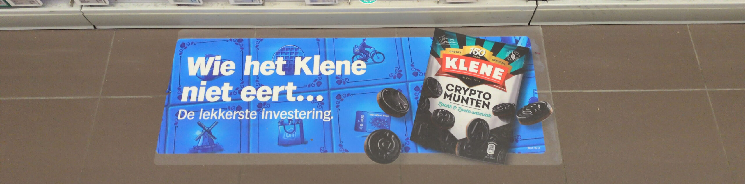 Shitcoin drop in de supermarkt